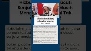 Hizbullah Ogah Senjatanya Dilucuti Kabinet Lebanon gara-gara Didesak AS: Israel Masih Mengancam!