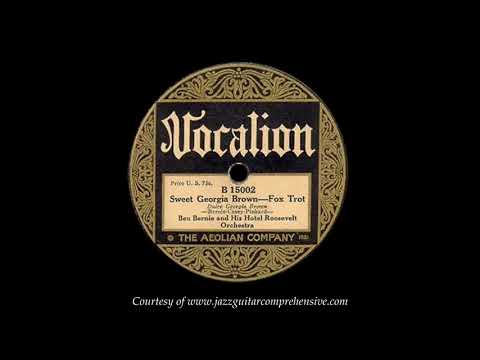 Ben Bernie (1925) FIRST RECORDING [SWEET GEORGIA BROWN]