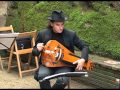 Marc Egea improvisació musical amb viola de roda