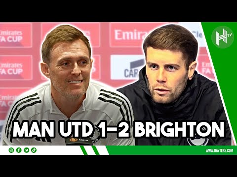 LIVE | Man Utd 1-2 Brighton | Darren Fletcher & Fabian Hurzeler