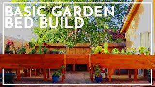 DIY Raised Garden Bed + FREE PLANS