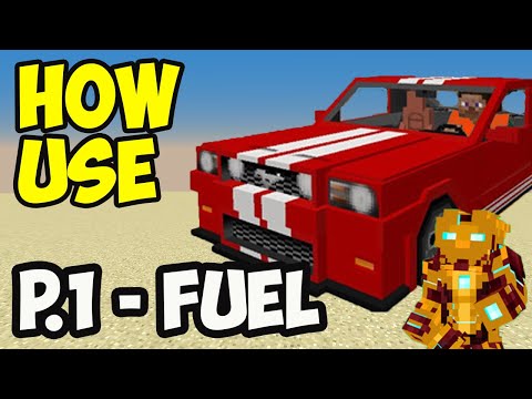 Minecraft Ultimate CAR MOD minecraft - HOW TO USE (Tutorial (2023) ( PART 1 - FUEL, ROADS)