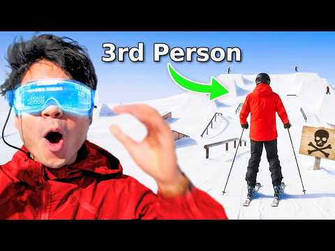 3rd Person Skiiing Challenge