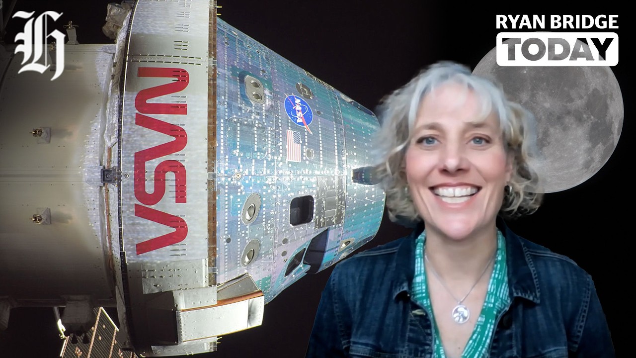 Artemis II views the moon as never seen before | Ryan Bridge TODAY