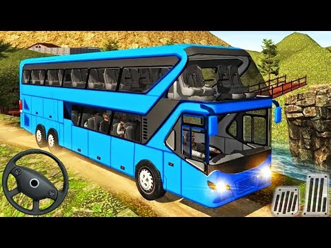 Offroad Uphill Bus Driving Simulator - Android GamePlay