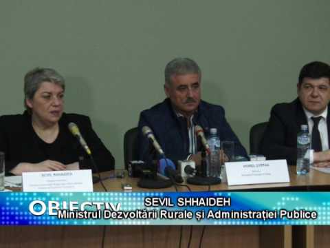 Știre Etv/10.03.2017 - SEVIL SHHAIDEH SUSȚINE DEZOLTAREA GALAȚIULUI