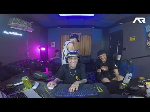 Duzz e Ecologyk gravando um ROCK e um dancehall "PÉ NO FREIO"