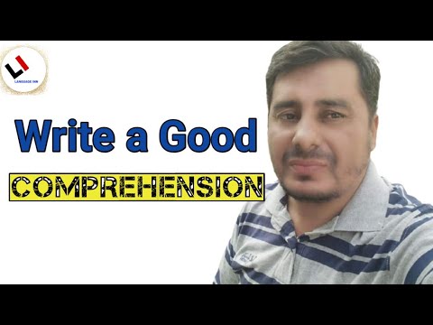 Comprehension | Some Tips to write Comprehension | Language Inn