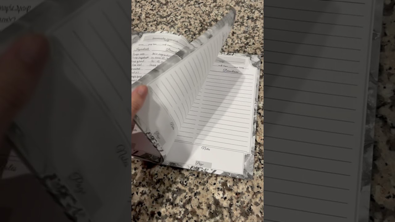 Review of Blank Cookbook