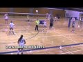 Beginner volleyball Drill: Shuffle Challenge-Diagonal Pass