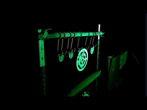 ANEKIM UC20Pro Green Hunting Light Kit. let's try it out in the dark. Winchester Wildcat 22 rifle