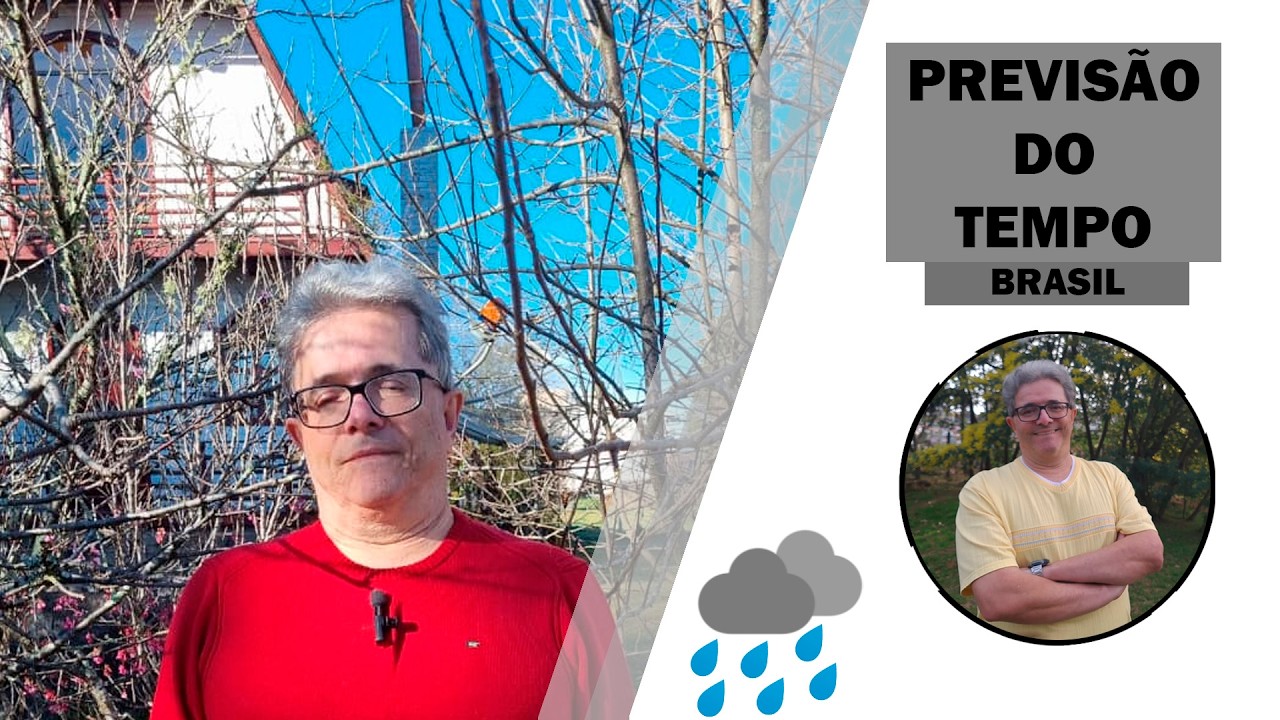 Brasil | Calor aumenta gradualmente (14/08/2025)