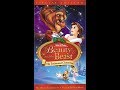 Opening Closing To Beauty And The Beast The Enchanted Christmas Special Edition 2002 VHS