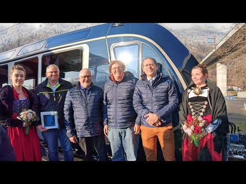 Inauguration MOB Express sans changement de Montreux à Interlaken 11 dec.2022