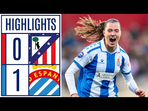 ATLÉTICO DE MADRID 0–1 RCD ESPANYOL | LIGA F MOEVE HIGHLIGHTS