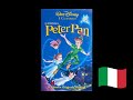 Opening Peter Pan VHS 1993 ITALIANO