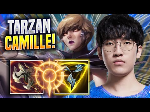 TARZAN TRIES NEW META CAMILLE JUNGLE! - LNG Tarzan Plays Camille JUNGLE vs Elise! | Season 2023