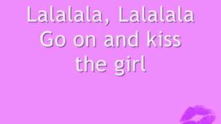 Kiss the girl - Ashley Tisdale (with lyrics)