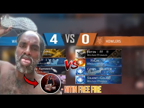 NITINFREEFIRE destroys opponents in epic showdown! 😈