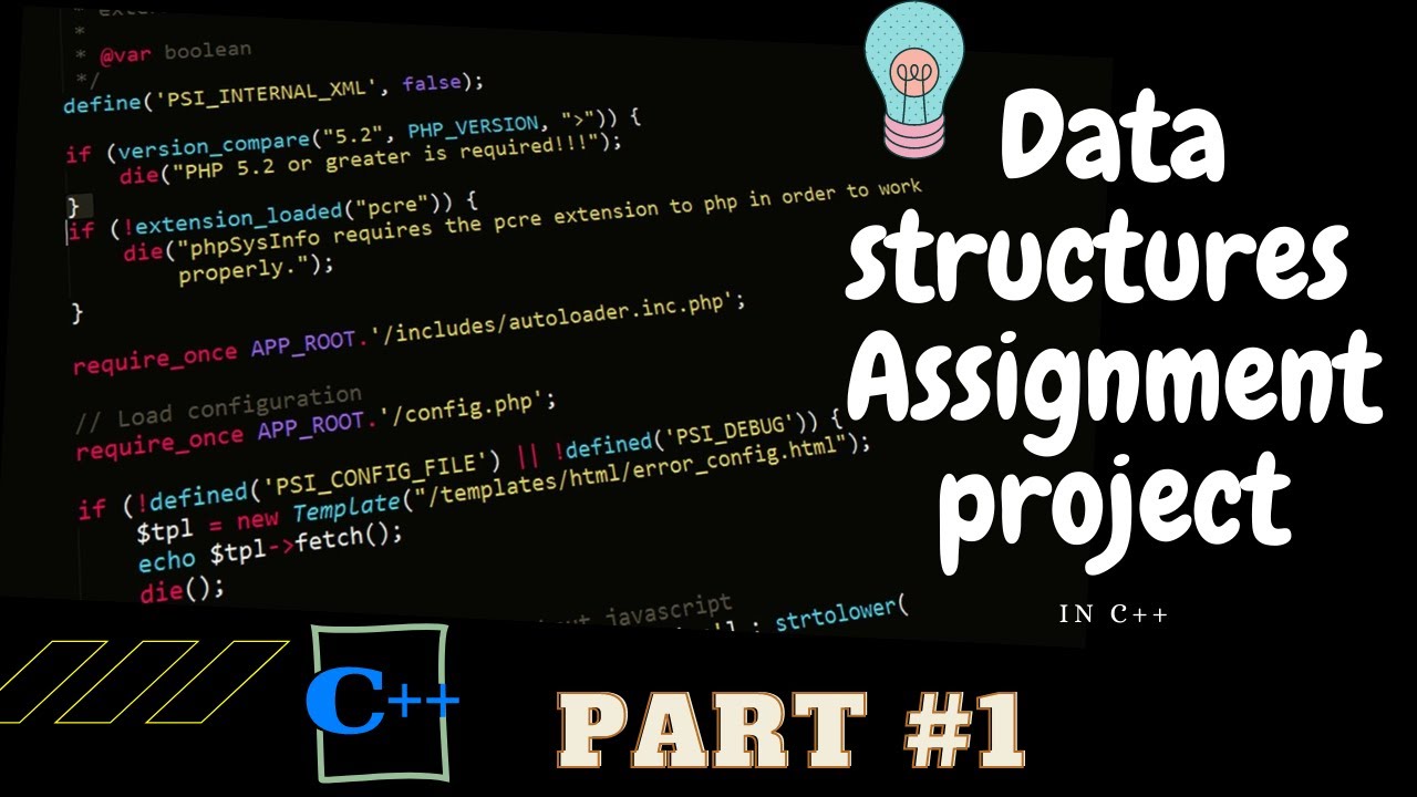 Data Structures Complete Assignment project part #1