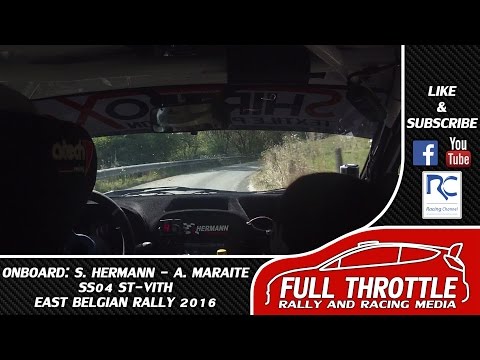 Onboard | S. Hermann - A. Maraite | SS04 St-Vith | East Belgian Rally 2016