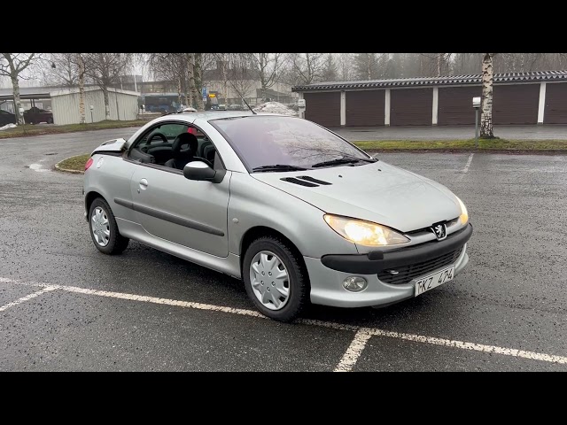 992769 Peugeot 206 CC 1.6 Manual, 109hp, 2002