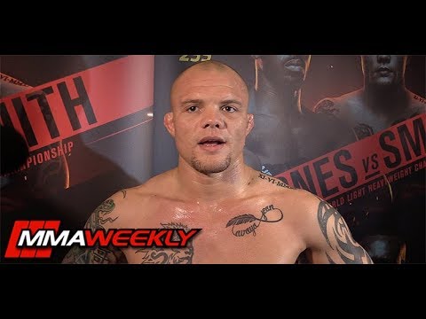 Anthony Smith UFC 235 Workout Scrum  (Complete)