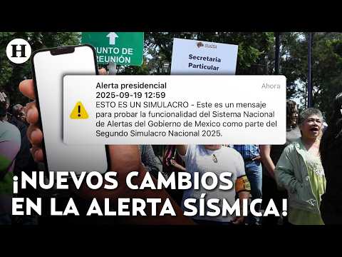 ¿Cómo sonará la alerta sísmica? Protección Civil modifica la alarma sísmica previo al simulacro