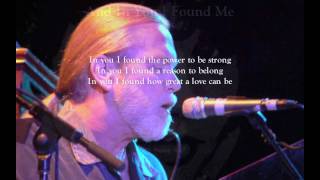 Gregg Allman and Terri Rice - In You (I Found Me)