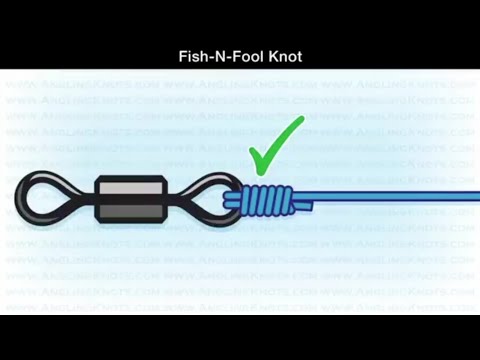 How to tie a Fishing Knot | Braid to Swivel Knot