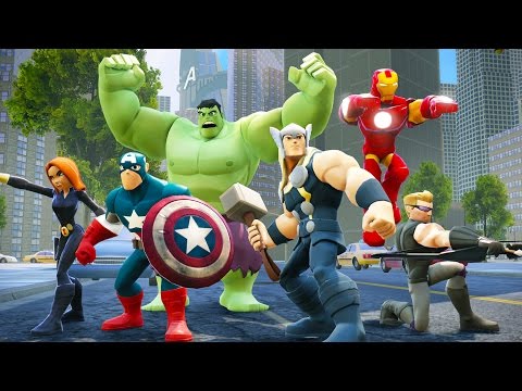 LOS VENGADORES IRON MAN - Vídeos de Juegos de Superhéroes en Español - Disney Infinity 2.0 PS4