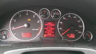 2001 Allroad TCM limp mode , supply voltage