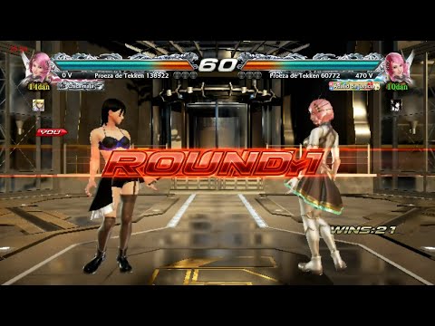 143_3 D Alisa (Anakin x24) vs (Lima) Alisa - Tekken 7  Online sin Grafica