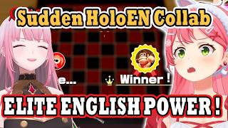 HoloEN Gen 0 Miko manages to Communicate With Calli Using Her Elite English !