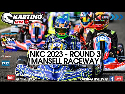 BONUS LIVE - SATURDAY HEATS of the NKC 2023 Round 3-  Mansell Raceway