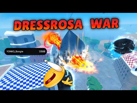 DRESSROSA WARS PART 1 (FRUIT BATTLEGROUNDS)