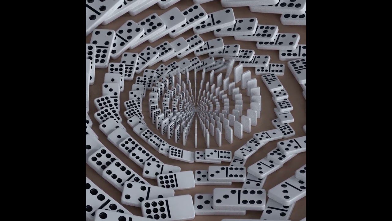 終わらないドミノ倒し