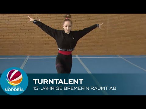 Turntalent aus Bremen: 15-Jährige räumt bei Deutschen Meisterschaften ab