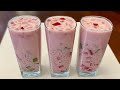 Strawberry Tapioca Salad Drink Recipe Sagodana Drink Ramadan Special Drink Summer Drink Recipe