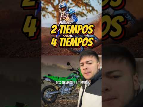 ¿CUÁL ES LA DIFERENCIA ENTRE UN MOTOR 2 TIEMPOS Y 4 TIEMPOS? #motos #motores #2tiempos #4tiempos