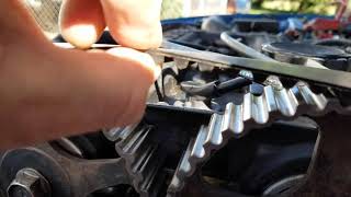Loose timing belt on a 4g63