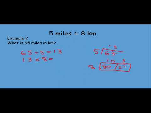 #163 Year 7 Scheme 1 Shape 2 Converting Miles to Km