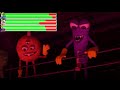 Monster University Scare Games Toxic Challenge Scene With Healthbars