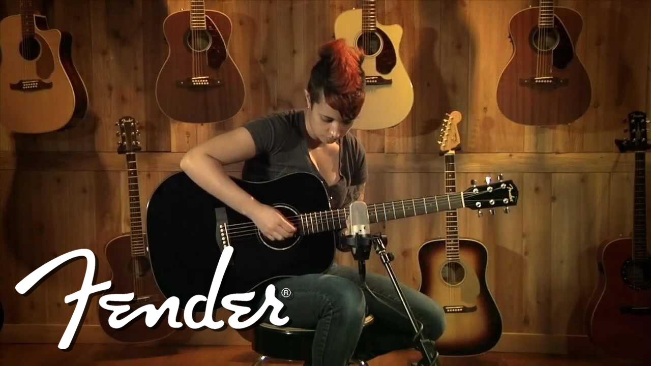 Обзор акустической гитары Fender CD-60