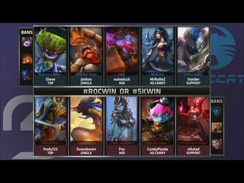 ROC vs SK Game 2 Highlights - ROCCAT vs SK GAMING - Week 6 EU LCS SUMMER 2015