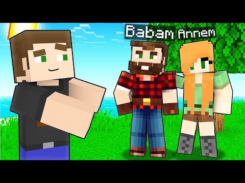 TARIK'ın ANNESİ ve BABASI - Minecraft