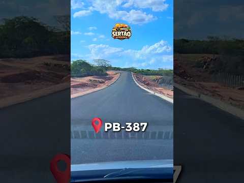 Pavimentação da rodovia PB-387, que ligará os municípios de Uiraúna e Vieirópolis