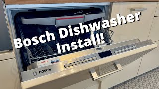 How to Install a Fully Integrated Bosch/Siemens Dishwasher - Step by Step Tutorial