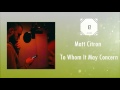 Matt Citron - To Whom It May Concern Rap/Hip Hop 2017 #2