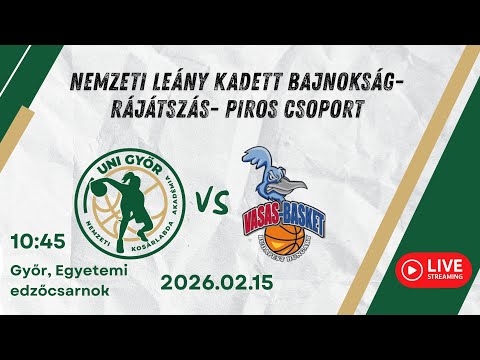 UNI GYŐR NKA TSE /A - VASAS Akadémia /A